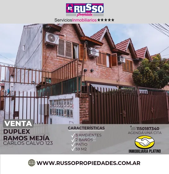 Venta Duplex Ramos Mejia 3 Ambientes