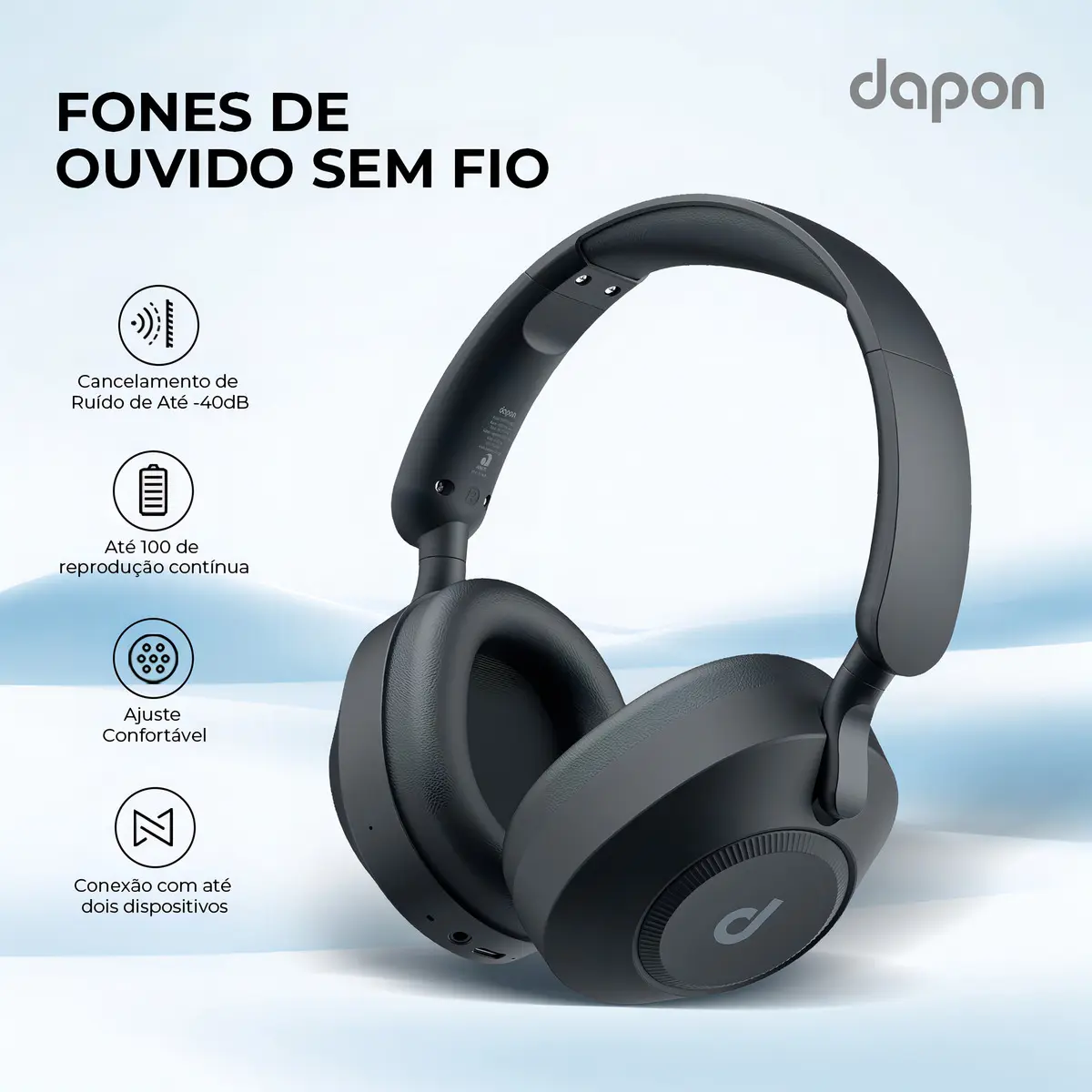Headphone Dapon H02D Pro ANC é bom mesmo? Review Atualizado e Veredito
