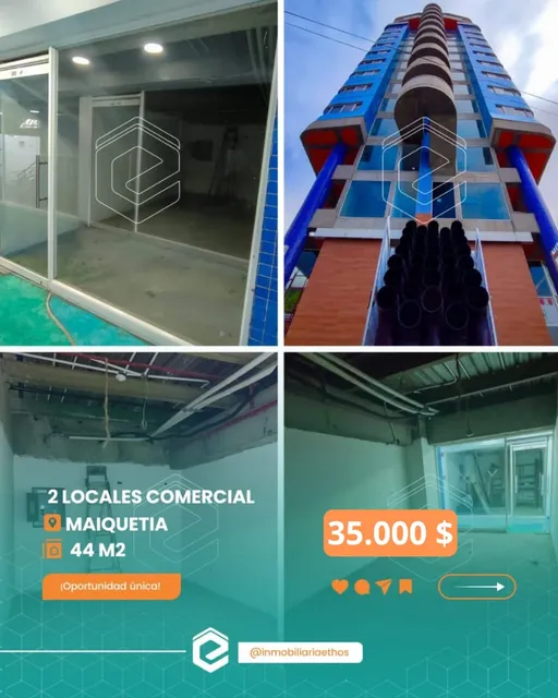 2 Locales En Venta En C.c Empresarial Ubicados En Maiquetia