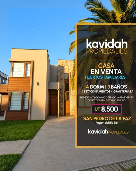 Casa En Venta En Huertos Familiares San Pedro De La Paz