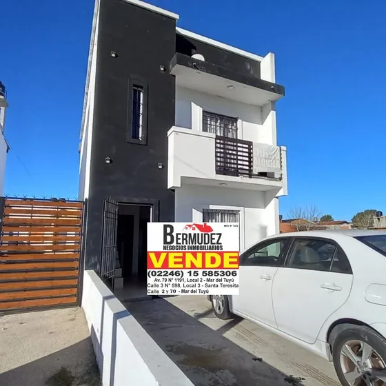 Venta Dúplex  4 Ambientes Al Frente Y Amoblado En Mar Del Tuyu Calle 7 Entre 82 Y 83
