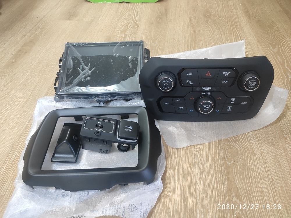 Kit Multimídia Uconnect 8.4 Jeep Renegade Pcd + Chicote