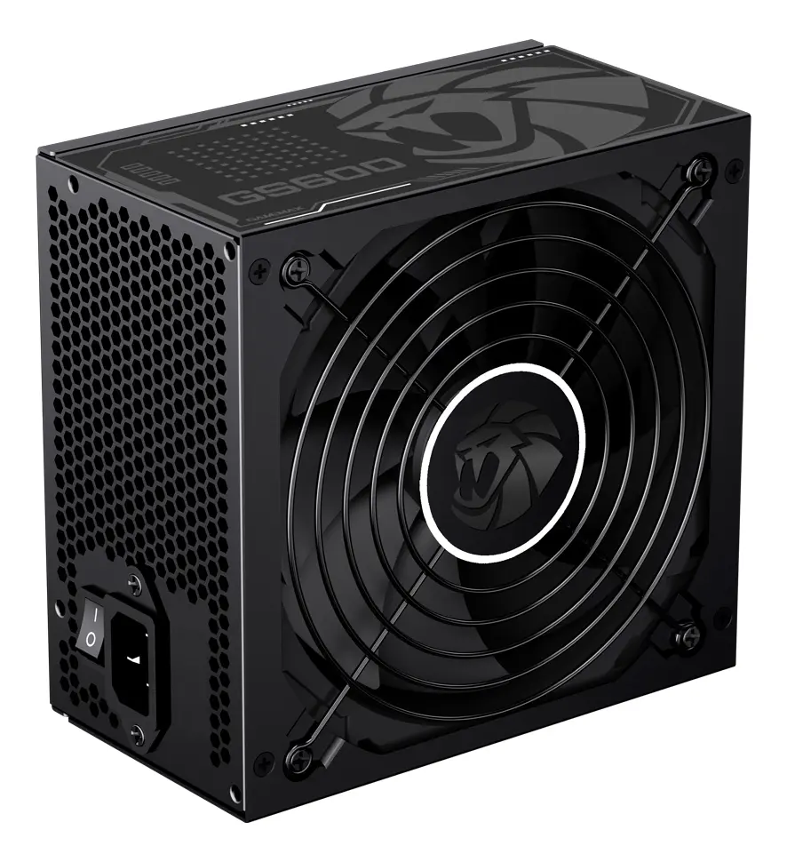 Fonte De Alimentacao 600w Gs600 80 Plus White Gamemax Cor Preto