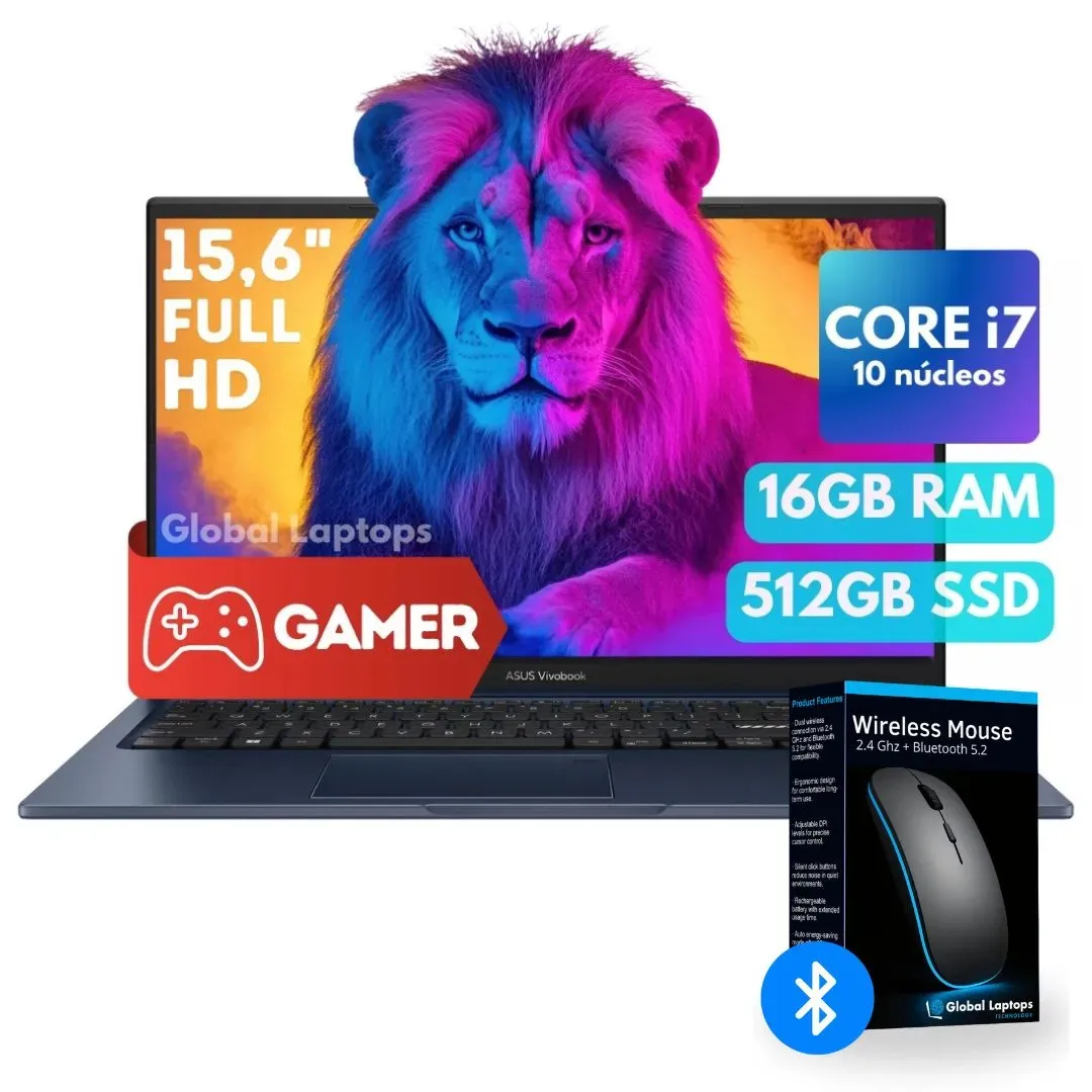 Asus Gamer Core I7 16gb Ram 512gb Ssd Pantalla 15,6 Fhd 1920 Px X 1080 Px Intel Iris Xe Graphics Incluye…