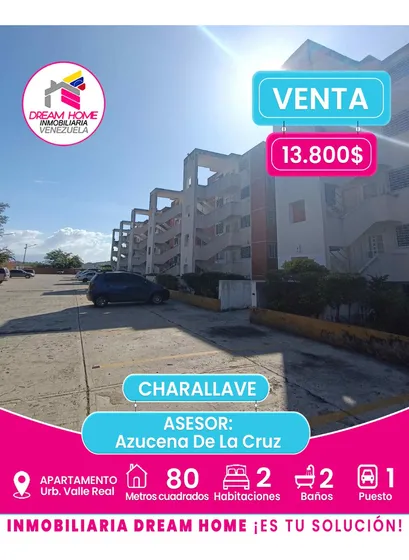 Apartamento En Venta   Urb. Valle Real  Charallave 