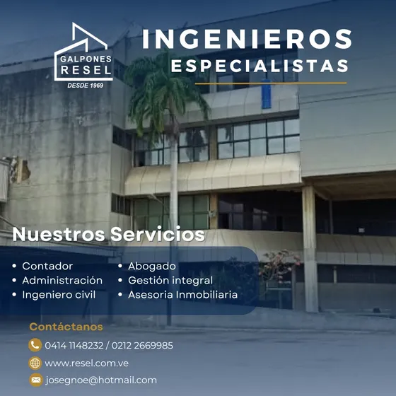#1588 Galpones En Caracas Disponible Hasta 7000m2