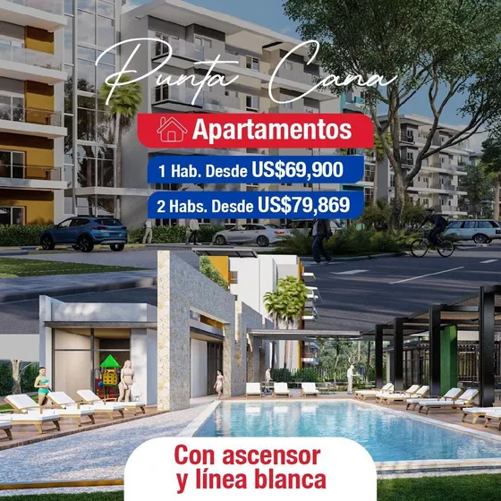 Tu Apartamento En Punta Cana. Entrega En Diciembre 24.