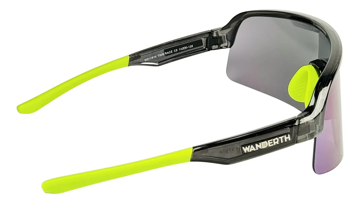 Wanderth Lentes Time Race Verde Lima Negro
