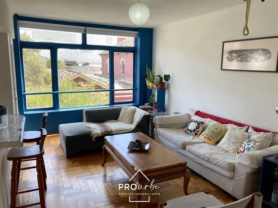 Departamento 2-3 Dormitorios, Muy Luminoso 95 M2, Lastarria