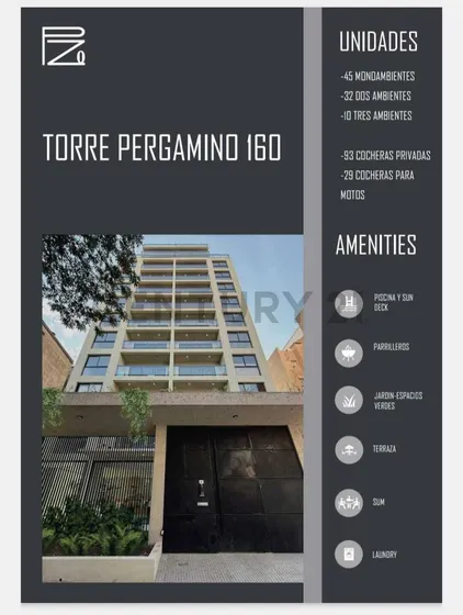 Venta Monoambiente Con Balcon. Cochera Opcional