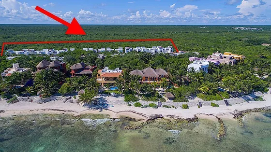 Casa A Pasos Del Mar En Tulum, Club De Playa, Membresía De C