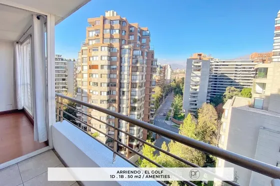 Departamento En Arriendo De 1 Dorm. En El Golf