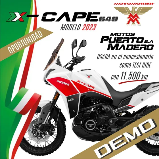 Motos Puerto Madero S. A: X-cape 650 Demo - Usada -jp