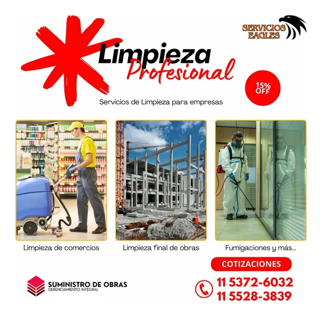 Limpieza Integral De Final De Obra Oficina Locales 24hs