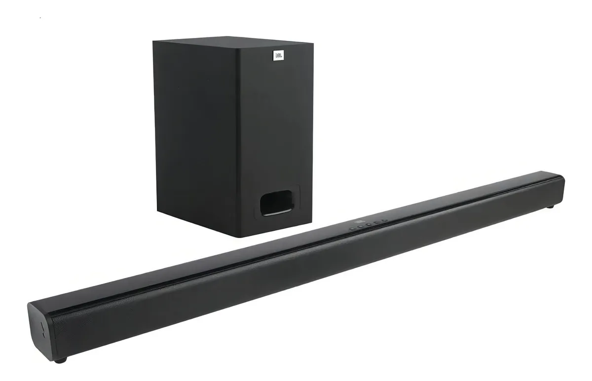 soundbar jbl sb130 é bom: JBL SB130 home theater cinema preto 127/220V Potencia 55W