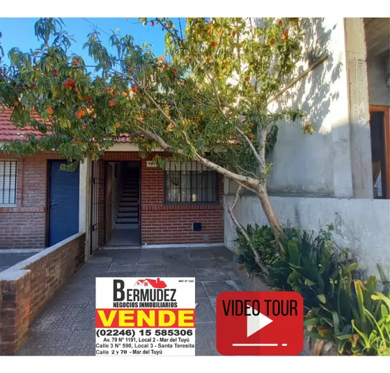Venta Duplex + Monoam C/ Gn Amoblado 68 E/1 Y 2 Mar Del Tuyu
