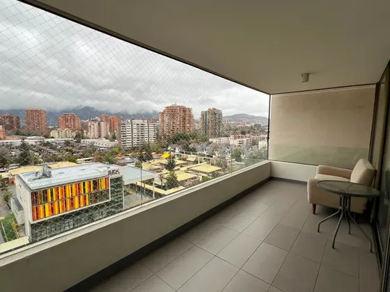 Amoblado, 62m2 Total, Terraza, Norte, 1d, 1b, Est, Bo