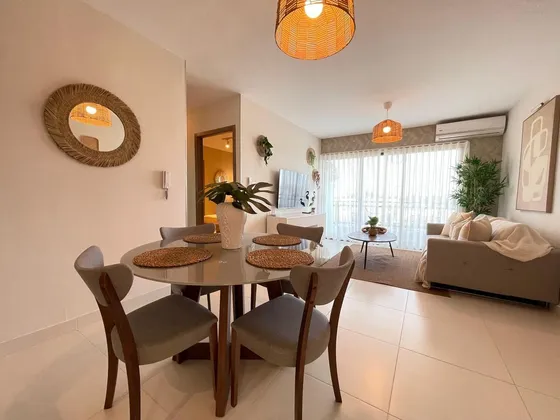 Oportunidad En Alquiler Totalmente Amueblado Apartamento De 2 Hab En Bavaro