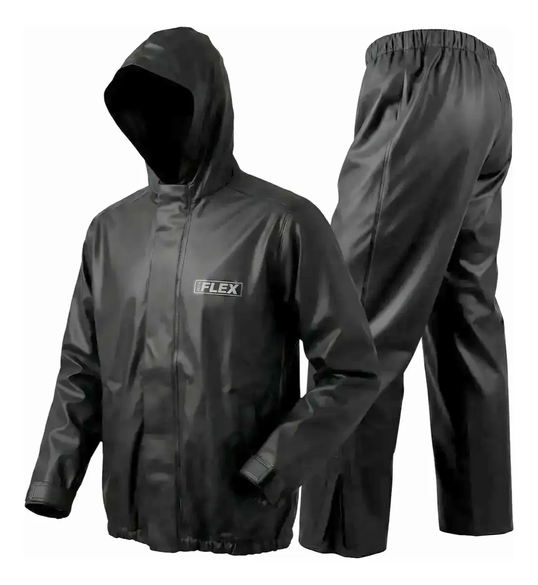 Capa De Chuva Motoqueiro Delta Flex Com Capuz Reforçada