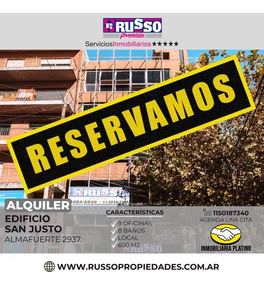 Alquiler Edificio San Justo