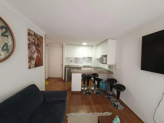 Departamento En Tranquila Zona De Viña Del Mar