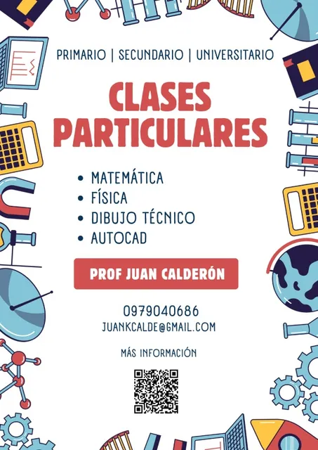Clases Particulares De Matemática, Física, Y Dibujo Técnico 