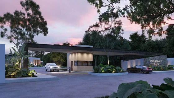 Terreno En Venta En Privada Vía Once, Conkal
