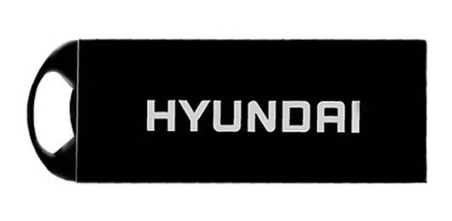 Repelente cajón cobija Memoria USB Hyundai Bravo 16GB 2.0 negro | Envío gratis