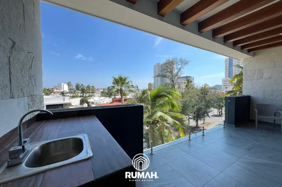 Departamento En Renta A 2 Cuadras De La Playa  En Las Gaviotas