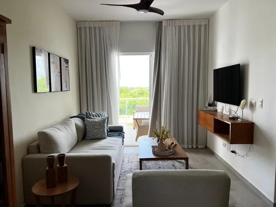 Moderno Apartamento En Cana Pearl, Cana Bay Para La Renta