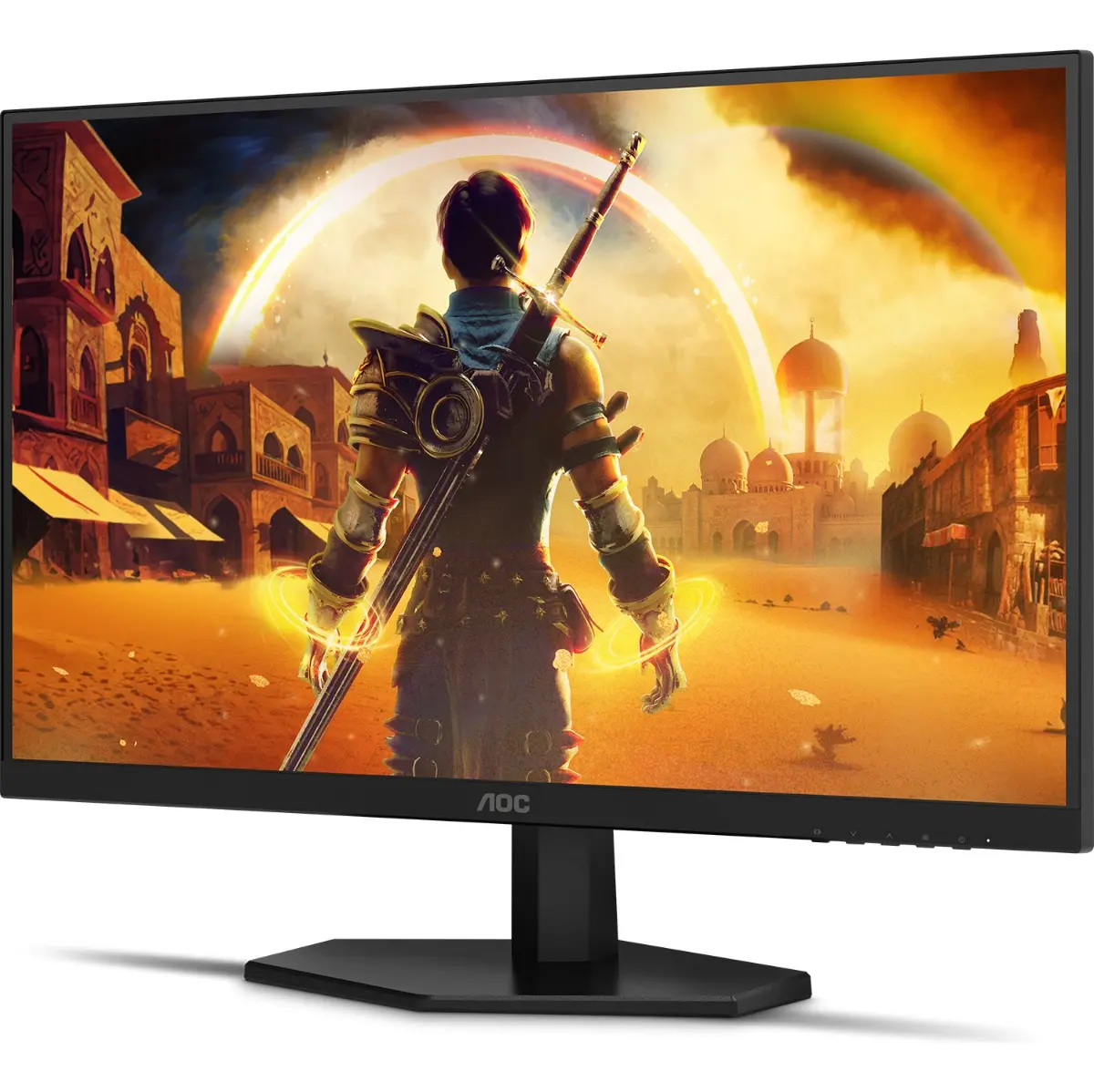 Monitor Gamer Aoc Agon G42 27  200hz 0,3ms Ips 27g42he Preto 127/220v