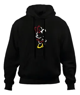 Sudadera negra mickey mouse discount