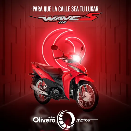 Moto Honda Wave S 2025