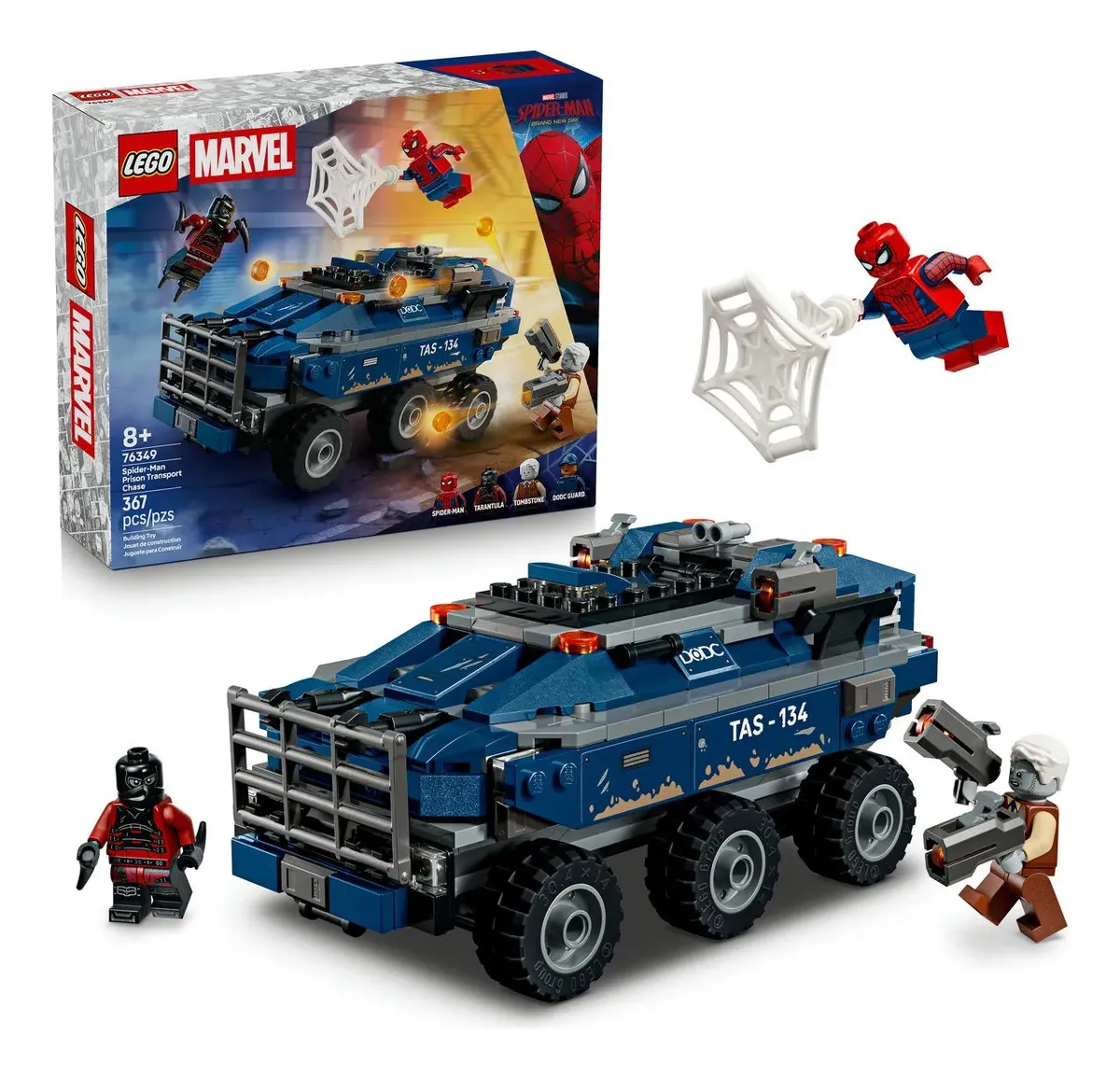Lego Marvel Transporte Da Prisão Marvel - 76349
