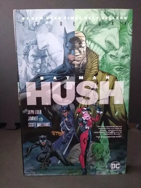 Batman Hush Dc Comic Deluxe Portada Heroes | Envío gratis