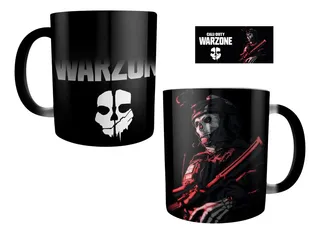 Tazza In Ceramica 330 Ml – Mappa Di Warzone Verdansk – Idea Regalo Originale Per Fan Di Call Of Duty, Adatta A Microonde E Lavastoviglie