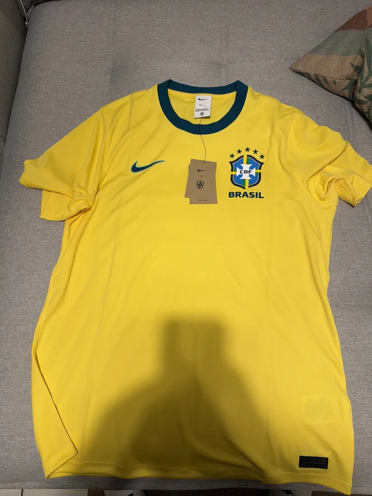 Camisa Brasil Nike I 2026/27 Fã Masculina | Parcelamento sem juros