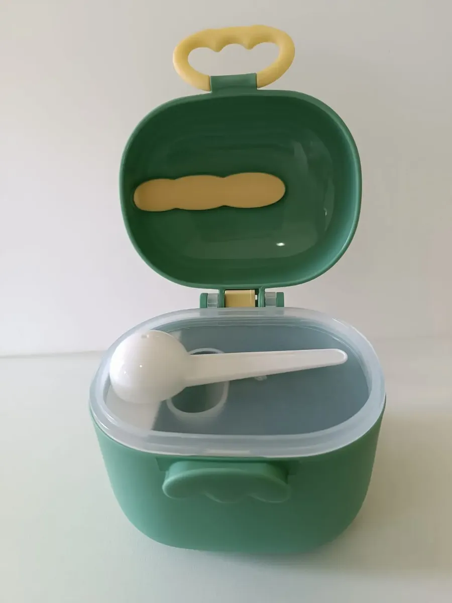 Pote Porta Leite Em Pó Com Dosador Dino Infantil 400ml