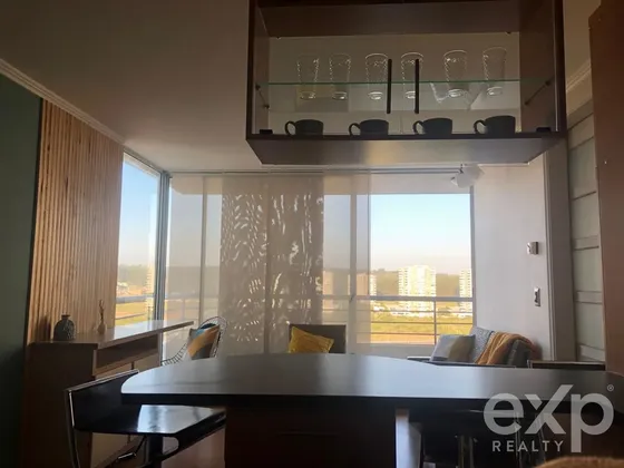 Depto En Venta De 1 Dorm En Reñaca, Juvenil, Moderno