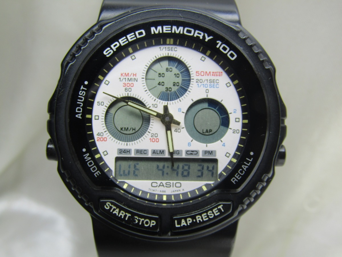Relógio Casio Aw - 20 Speed Memory 100 Mod 384 Relogiodovovô | MercadoLivre