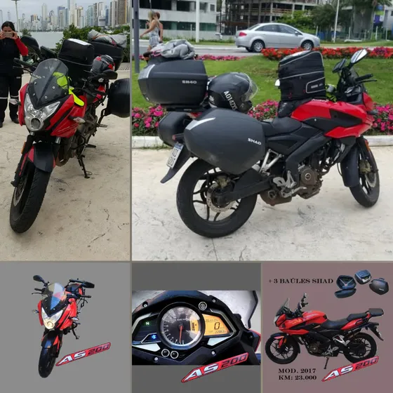 Bajaj Rouser As200 (2016) Único Dueño, Excelente!