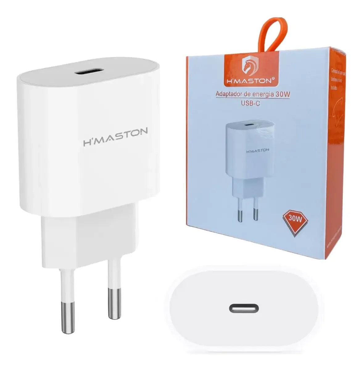 BASE CARREGADOR H´MASTON 3.1A TIPO C
