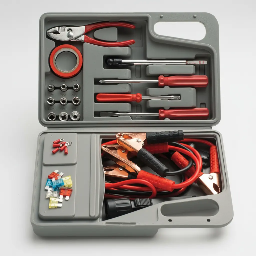 Maleta De Ferramentas Automotiva 32 Pçs Kit Emergência Carro - foto 2