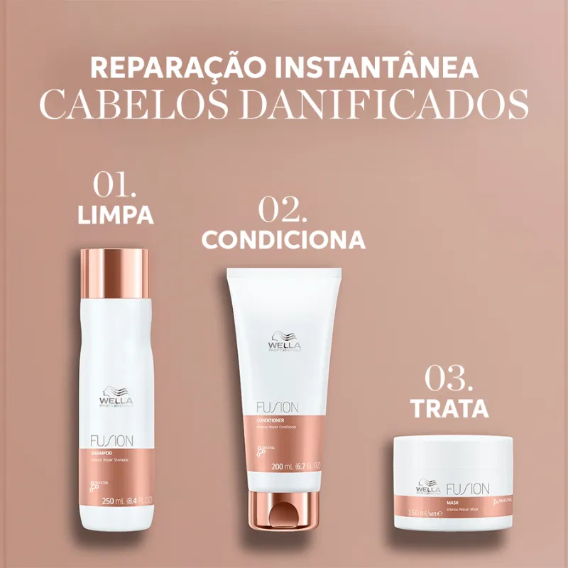 Descobri por que tantas mulheres estão usando a Máscara Wella Fusion — o resultado surpreende em poucos minutos