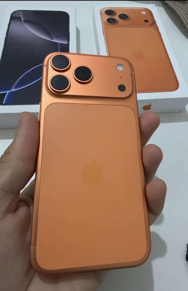 iPhone 17 Pro Max 256GB - Laranja-cósmico | Frete grátis