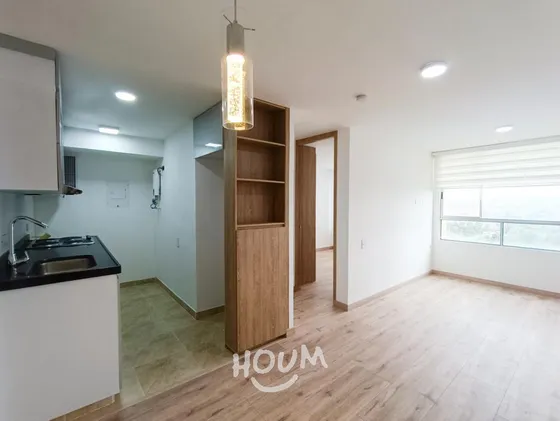Apartamento En San Juan Bosco, La Uribe. 1 Habitación, 36 M², Id: 82204