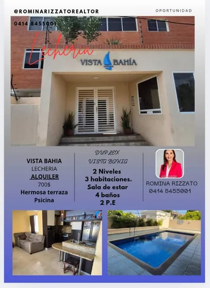 Vendo O Alquilo Ph Duplex En Lecheria Con Hermosa Vista