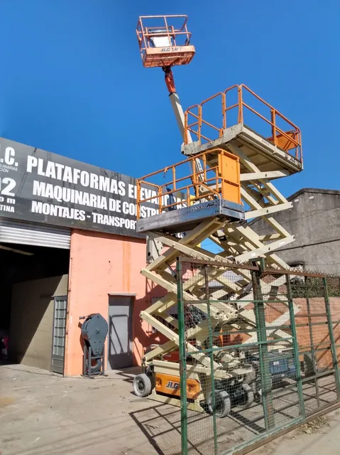 Alquiler JLG Tijera Brazo Pluma Articulado Grúa Haulotte 
