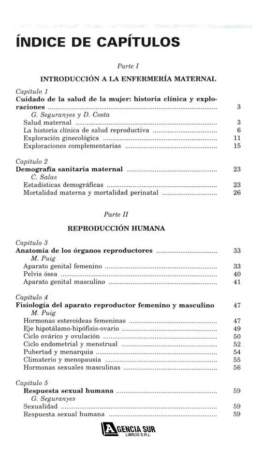 ENFERMERÍA MATERNAL, Máster de Enfermería