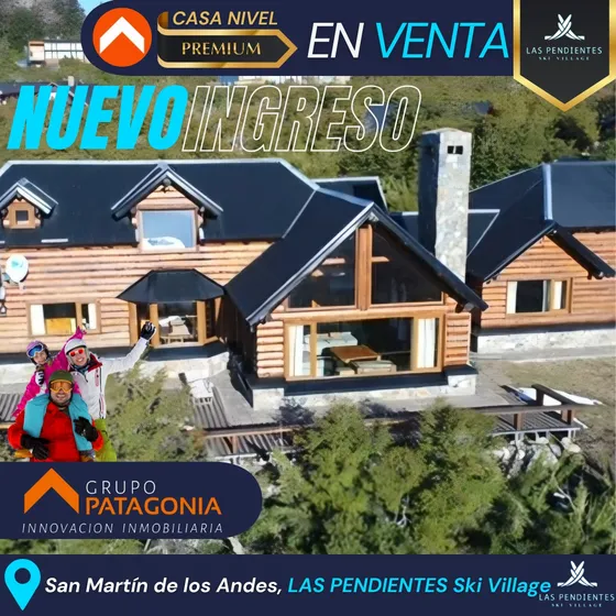 Casa Venta Las Pendientes Ski Village San Martín De Los Andes, Patagonia Argentina
